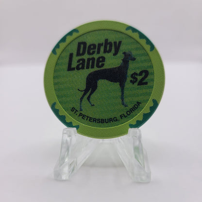 Derby Lane Racino St Petersburg Florida $2 Chip