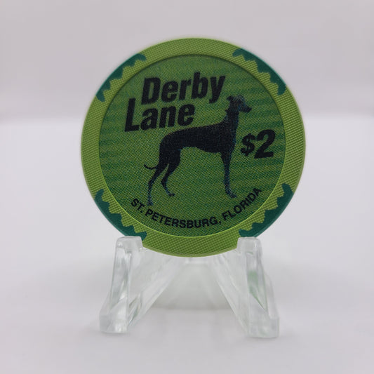 Derby Lane Racino St Petersburg Florida $2 Chip