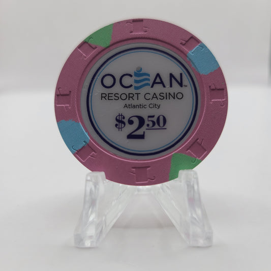 Ocean Resort Casino Atlantic City New Jersey 2018 $2.50 Chip