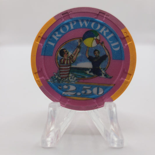 TropWorld Casino Atlantic City New Jersey $2.50 Chip