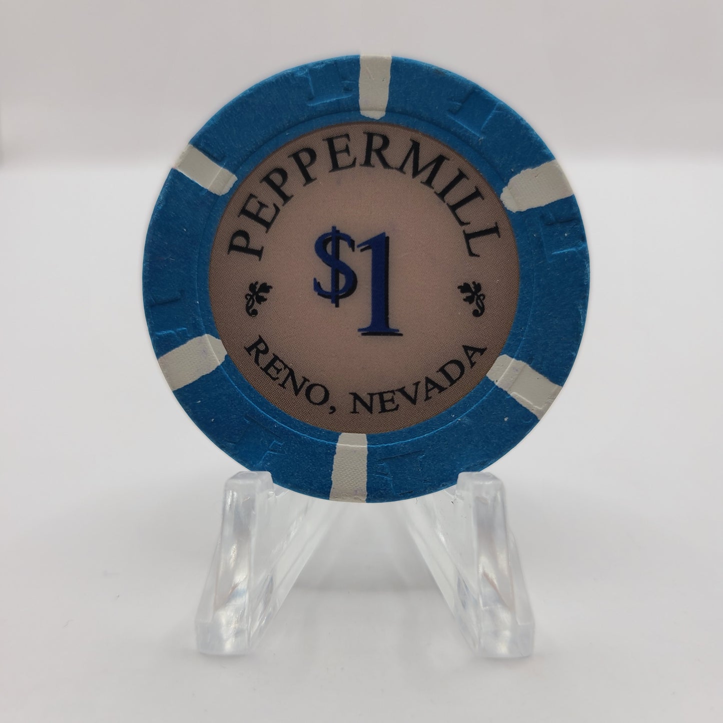 Peppermill Hotel Casino Reno Nevada 2005 $1 Chip E4672