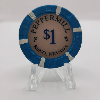 Peppermill Hotel Casino Reno Nevada 2005 $1 Chip E4672