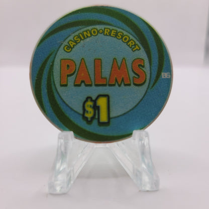 Palms Hotel Casino Las Vegas Nevada 2001 "Jack" $1 Chip V9421