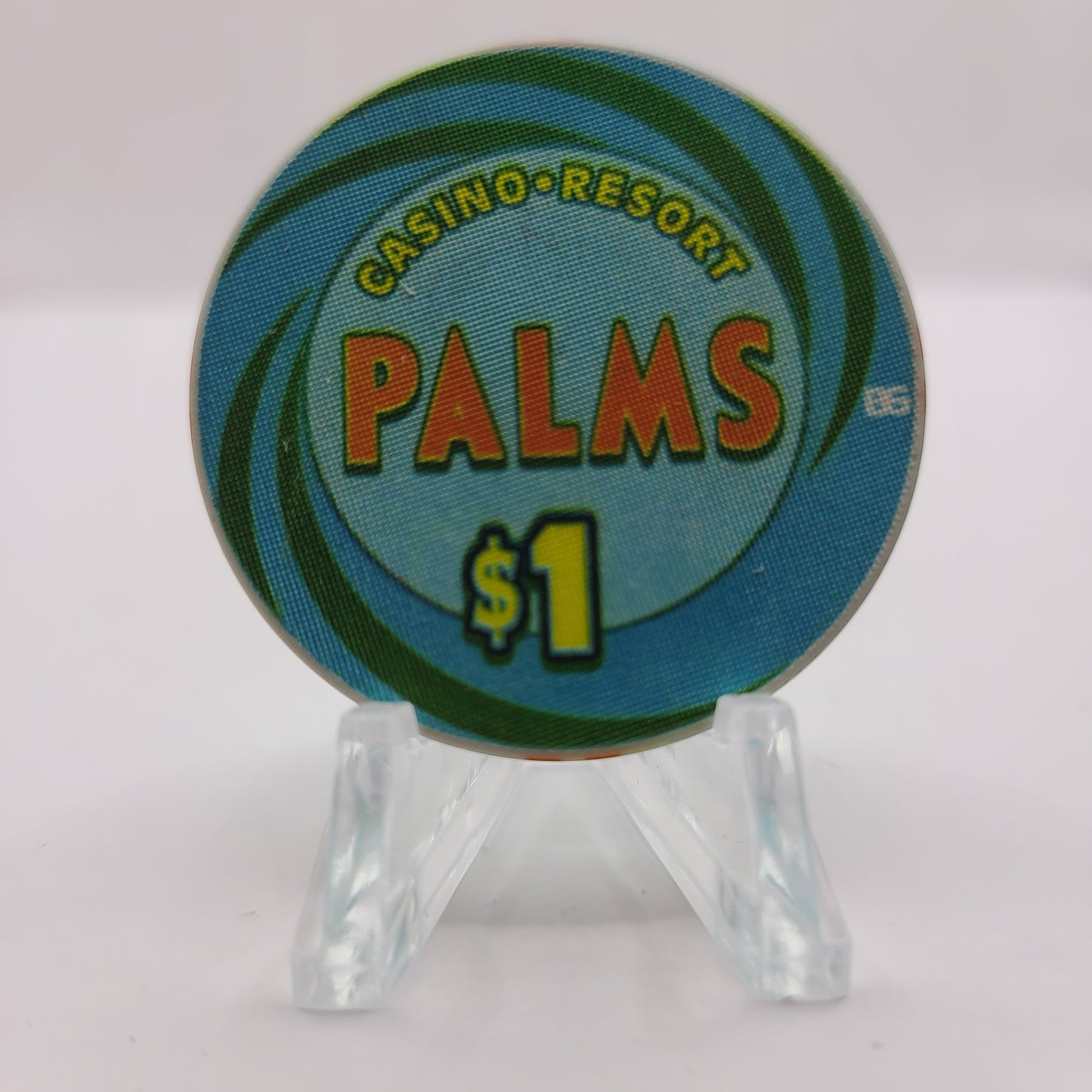 Palms Hotel Casino Las Vegas Nevada 2001 "Queen" $1 Chip V9425