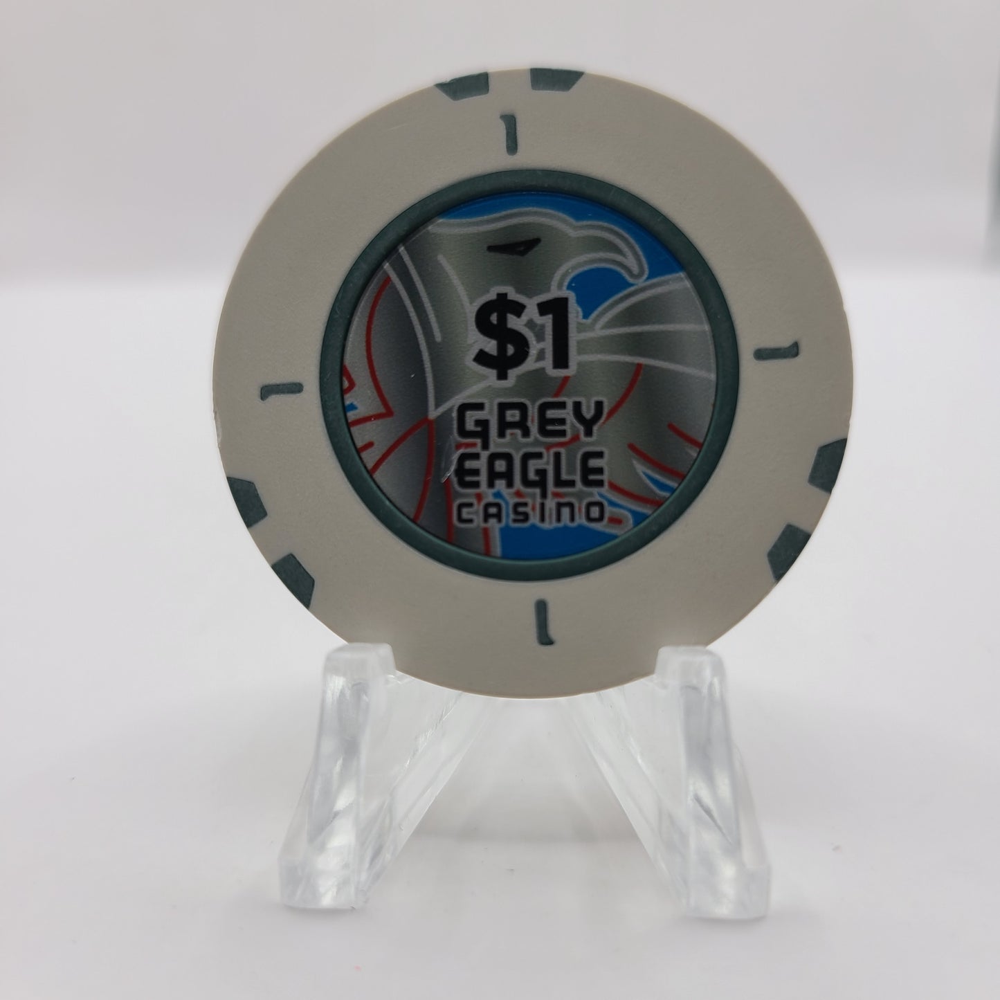 Grey Eagle Casino Calgary Alberta Canada $1 Chip