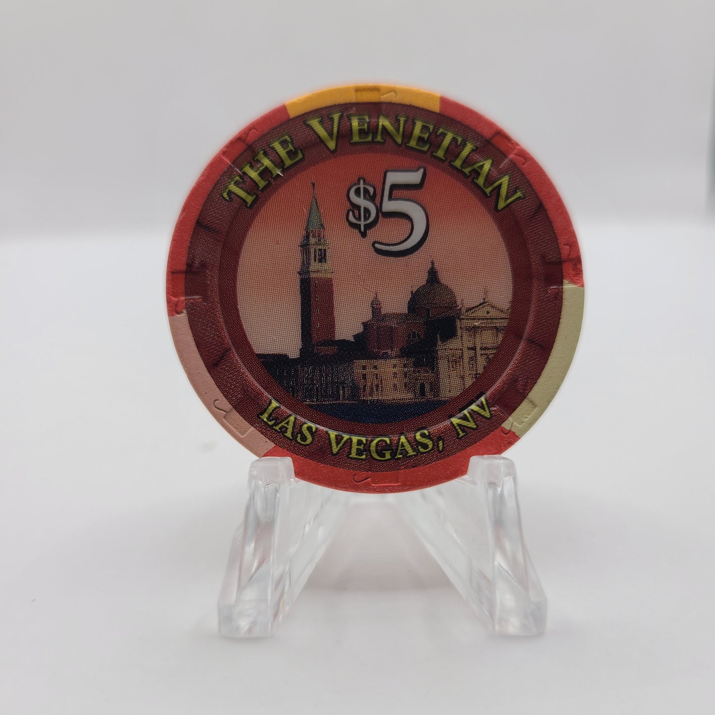 The Venetian Hotel Casino Las Vegas Nevada 1999 $5 Chip V3585