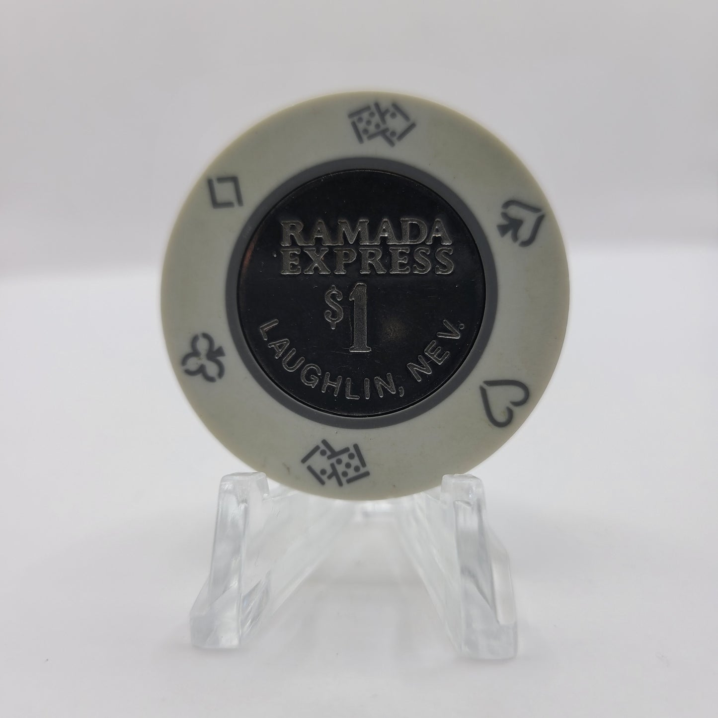 Ramada Express Hotel Casino Laughlin Nevada 1988 $1 Chip N3432