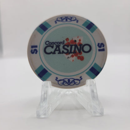 Concord Casino Concord New Hampshire $1 Chip