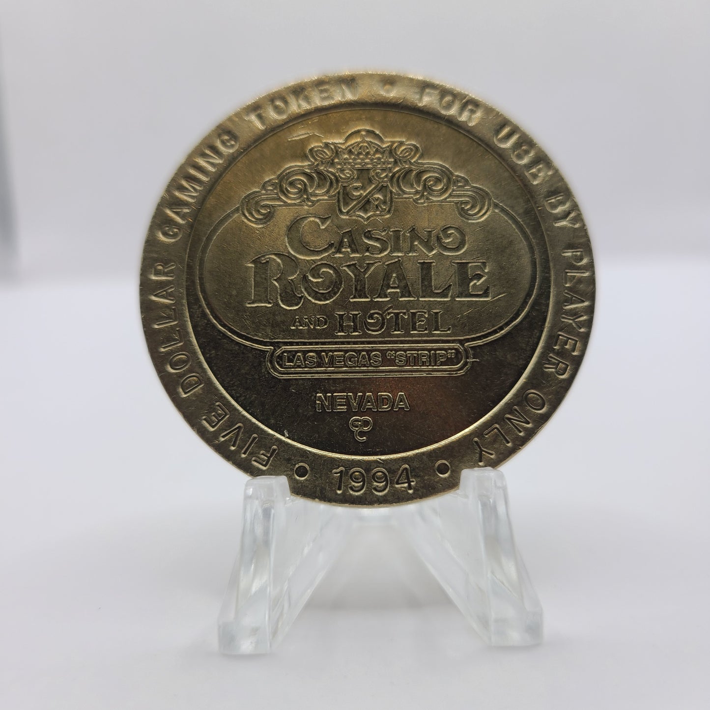 Casino Royale Las Vegas Nevada 1994 $5 Token