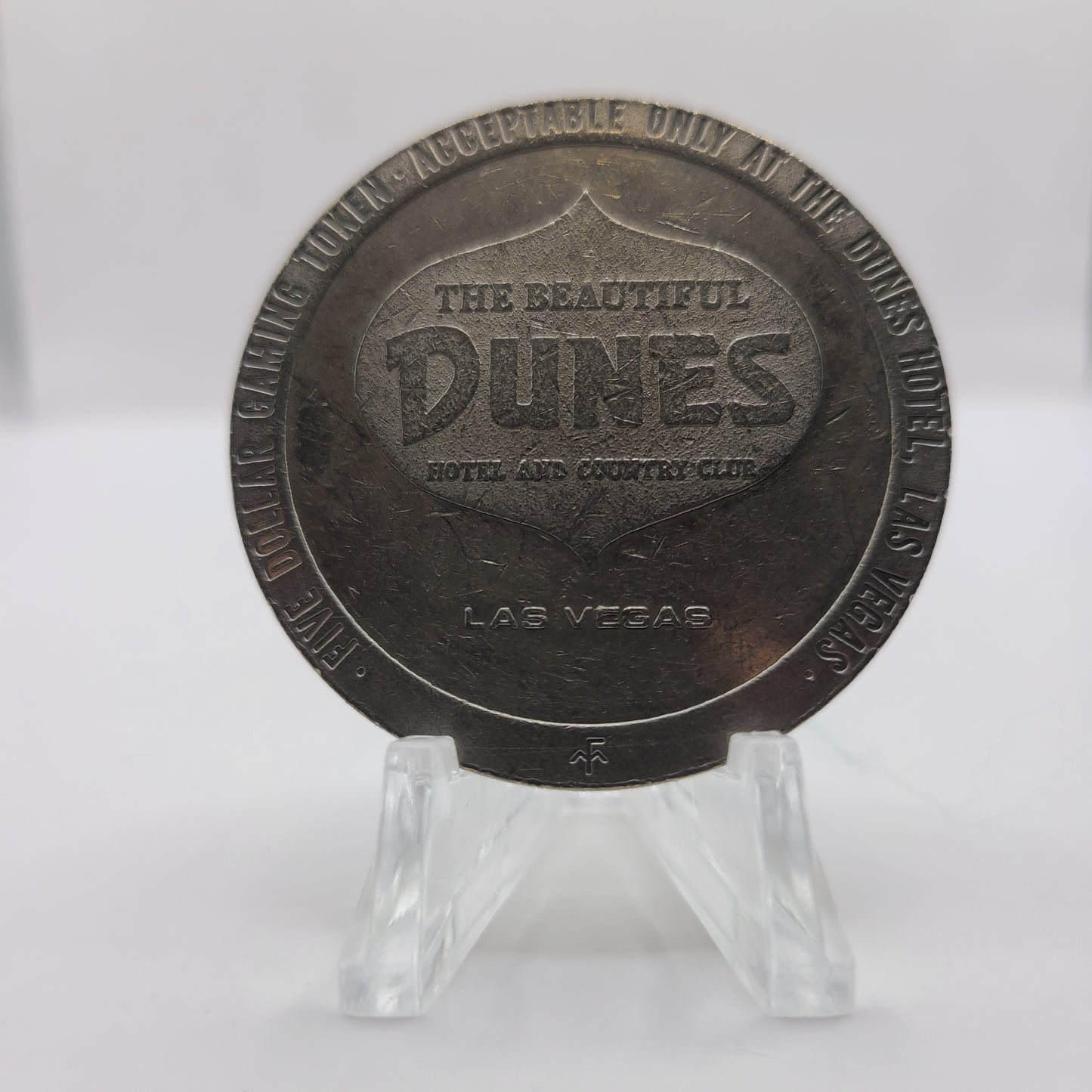 Dunes Hotel Casino Las Vegas Nevada 1979 $5 Token