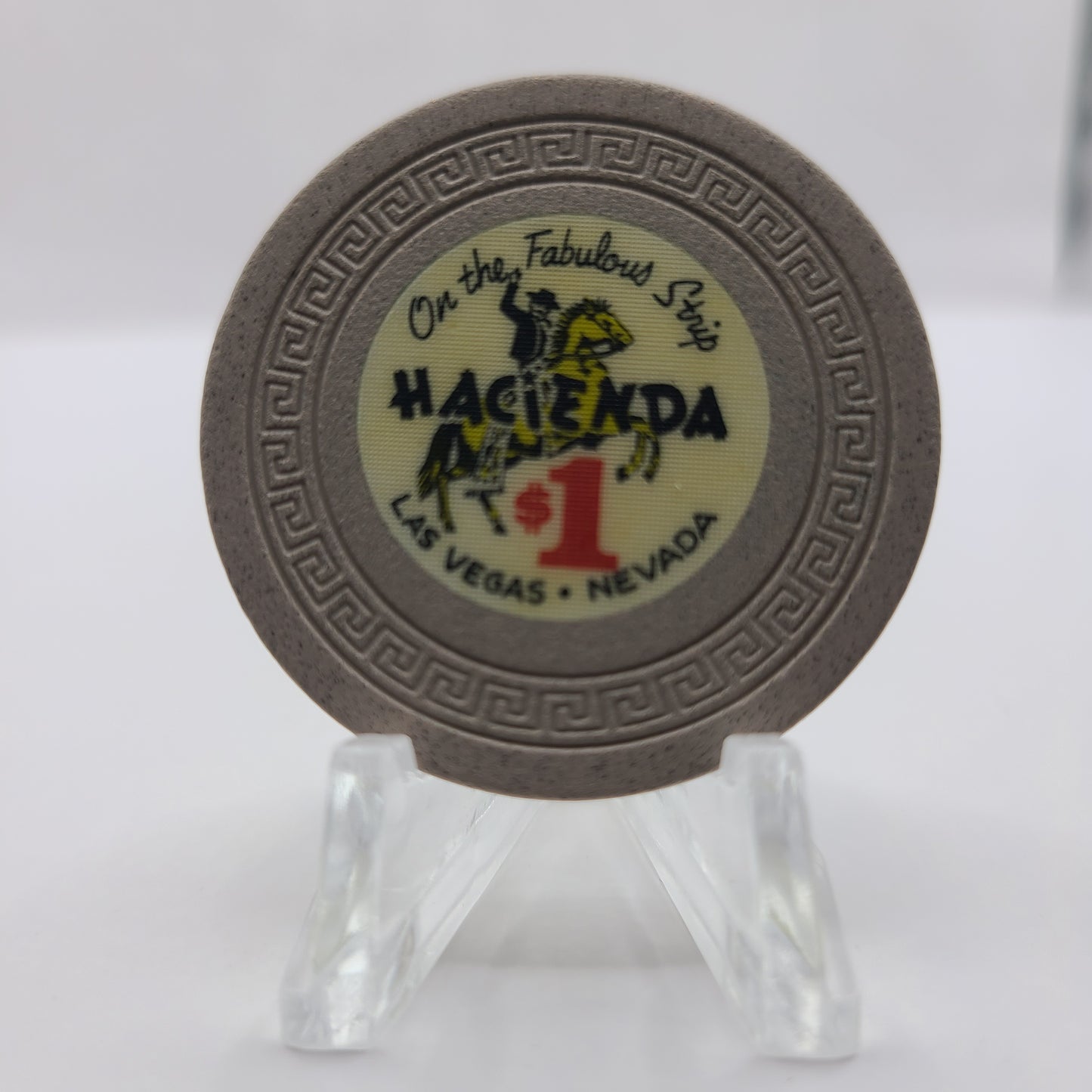 Hacienda Hotel Casino Las Vegas Nevada 1960 $1 Chip N1740