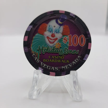 Holiday Inn Boardwalk Casino Las Vegas Nevada 1995 $100 Chip E4273