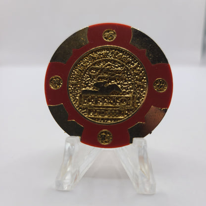 Hollywood Park Casino Inglewood California 1997 "Year of the Ox" $8 Chip LTD