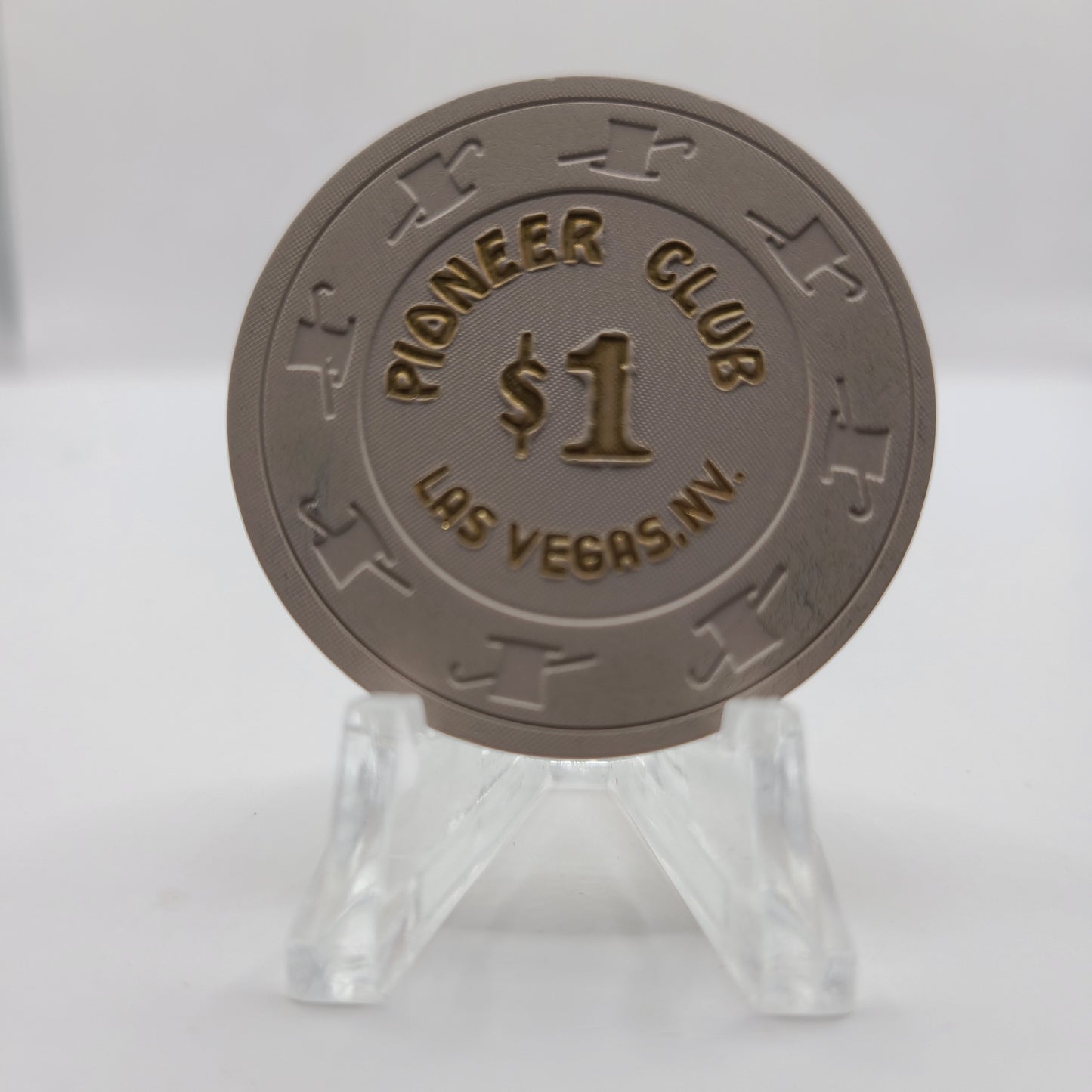 Pioneer Club Casino Las Vegas Nevada 1984 $1 Chip N2020