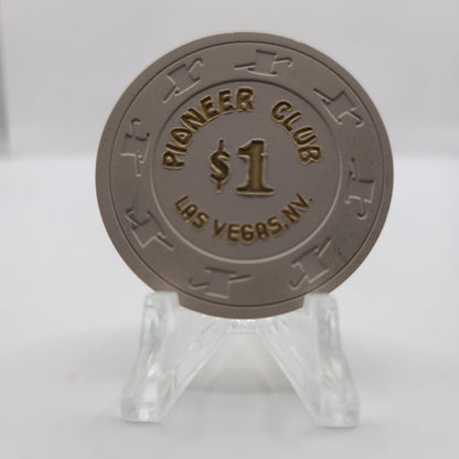 Pioneer Club Casino Las Vegas Nevada 1984 $1 Chip N2020