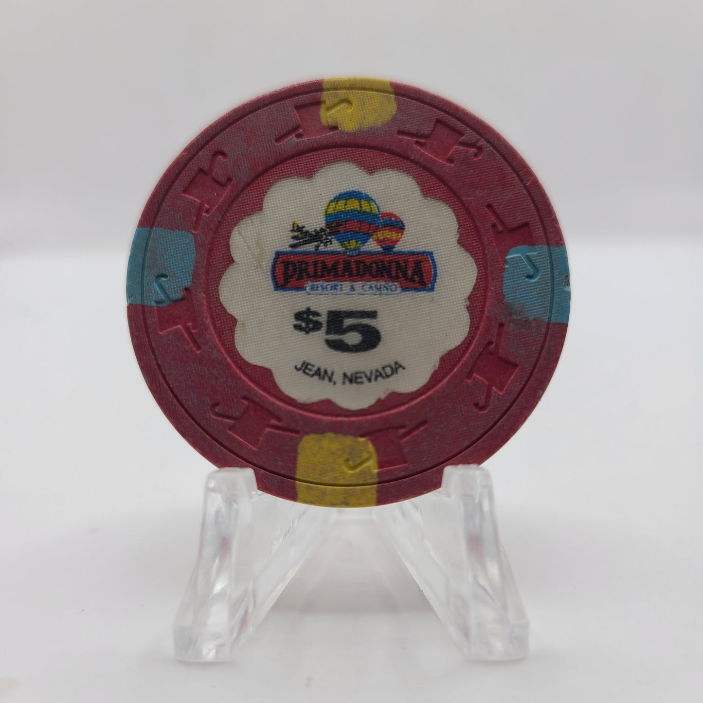 Primadonna Resort Casino Jean Nevada 1990 $5 Chip N2023