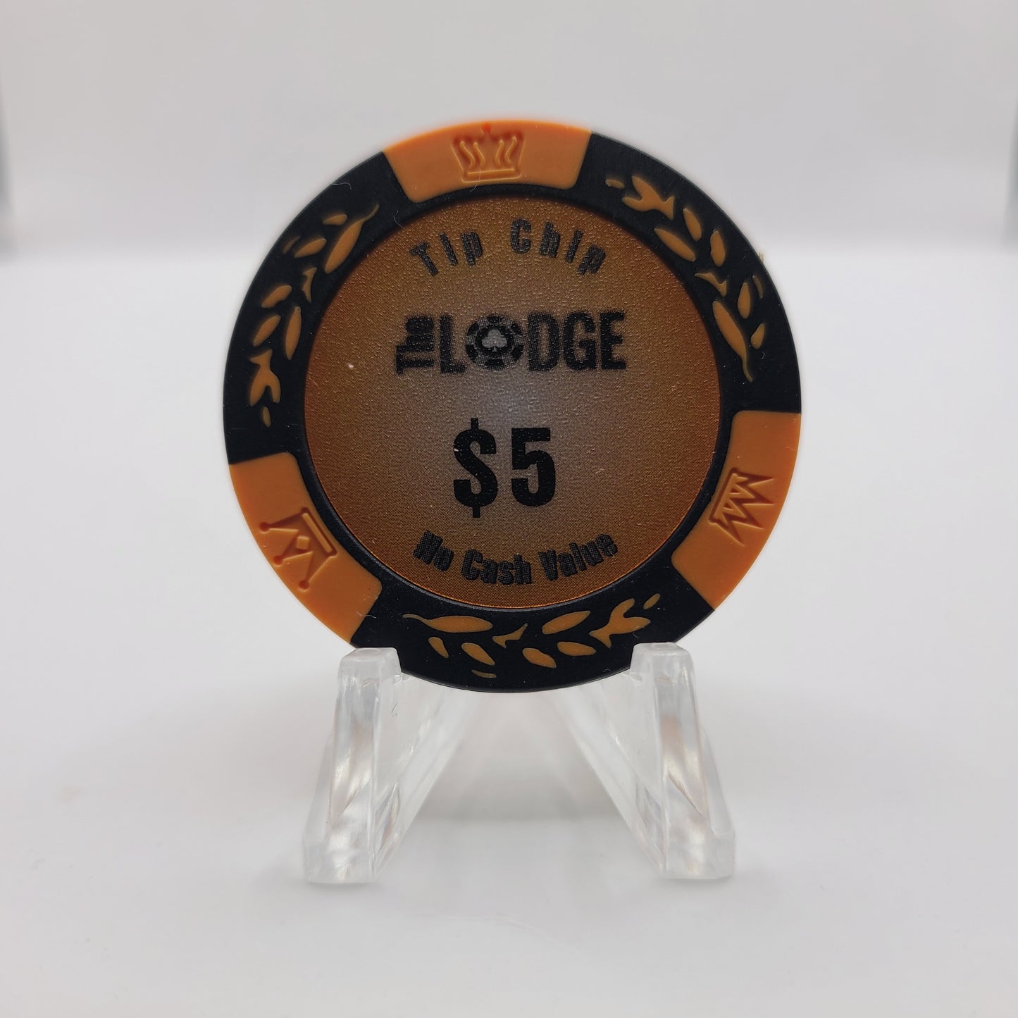 The Lodge Poker Club Round Rock Texas Card Room Tip Chip