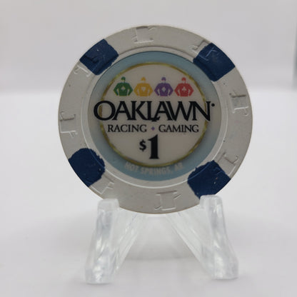 Oaklawn Racing & Gaming Racino Hot Springs Arkansas $1 Chip