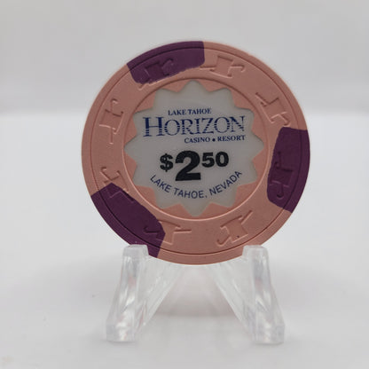 Horizon Resort Casino Lake Tahoe Nevada 1990 $2.50 Chip N1351