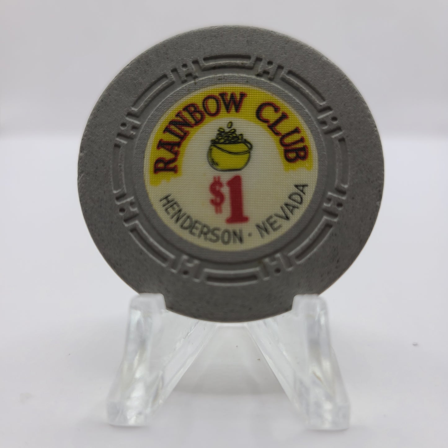 Rainbow Club Casino Henderson Nevada 1967 $1 Chip N2036