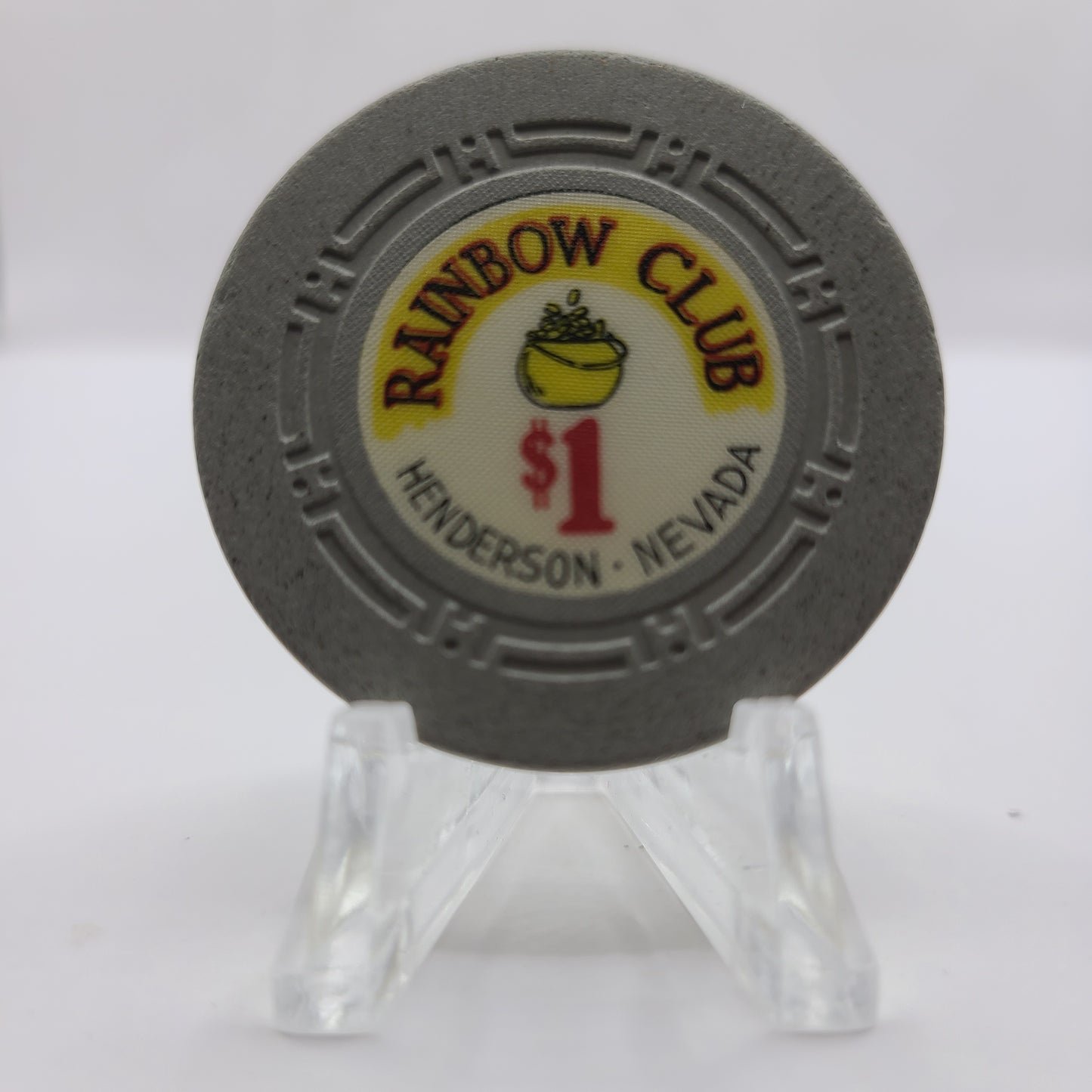 Rainbow Club Casino Henderson Nevada 1967 $1 Chip N2036