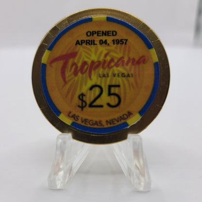 Tropicana Hotel Casino Las Vegas Nevada 2024 $25 "FANTASY SOUVENIR  CHIP"