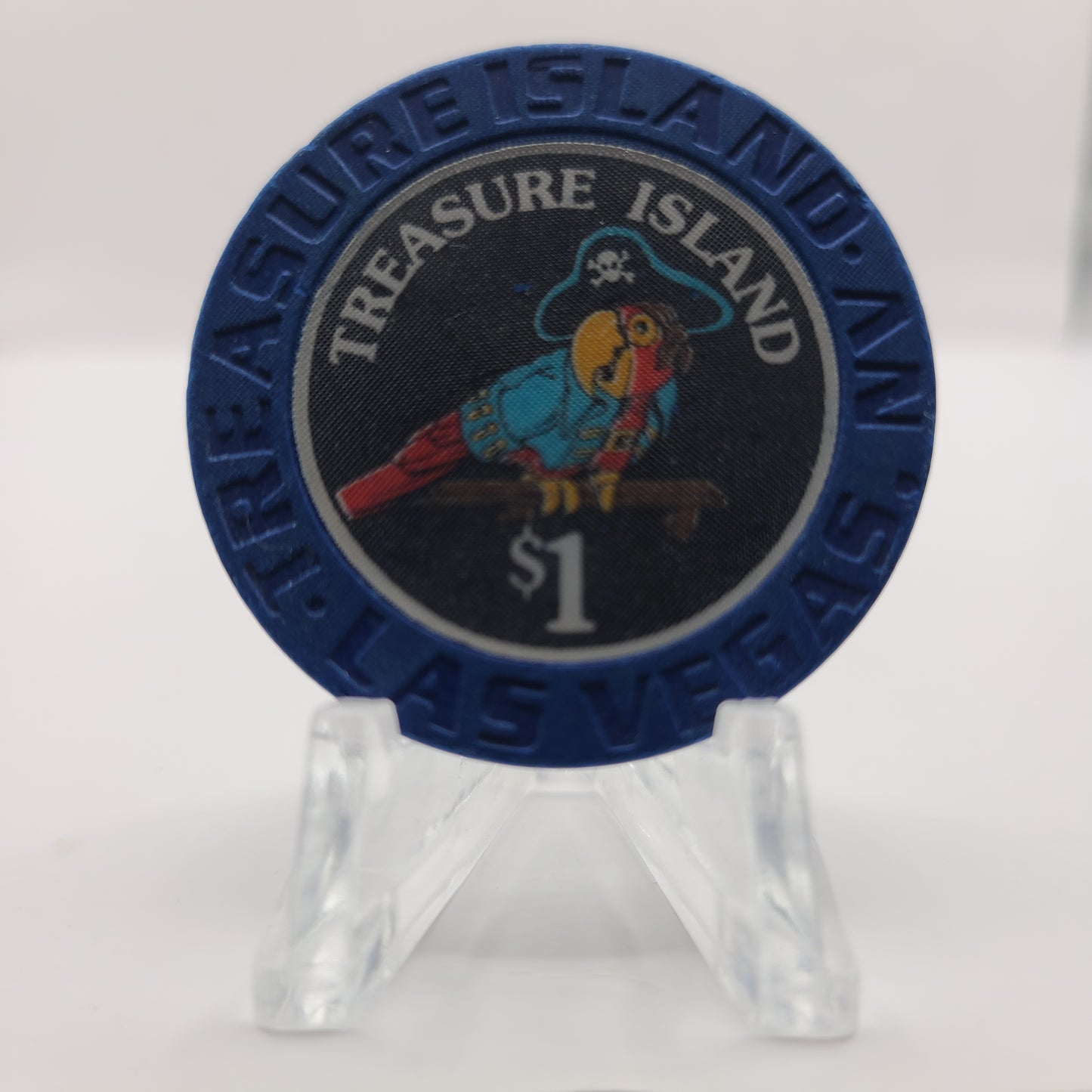 Treasure Island Resort Casino Las Vegas Nevada 1993 $1 Chip N7861