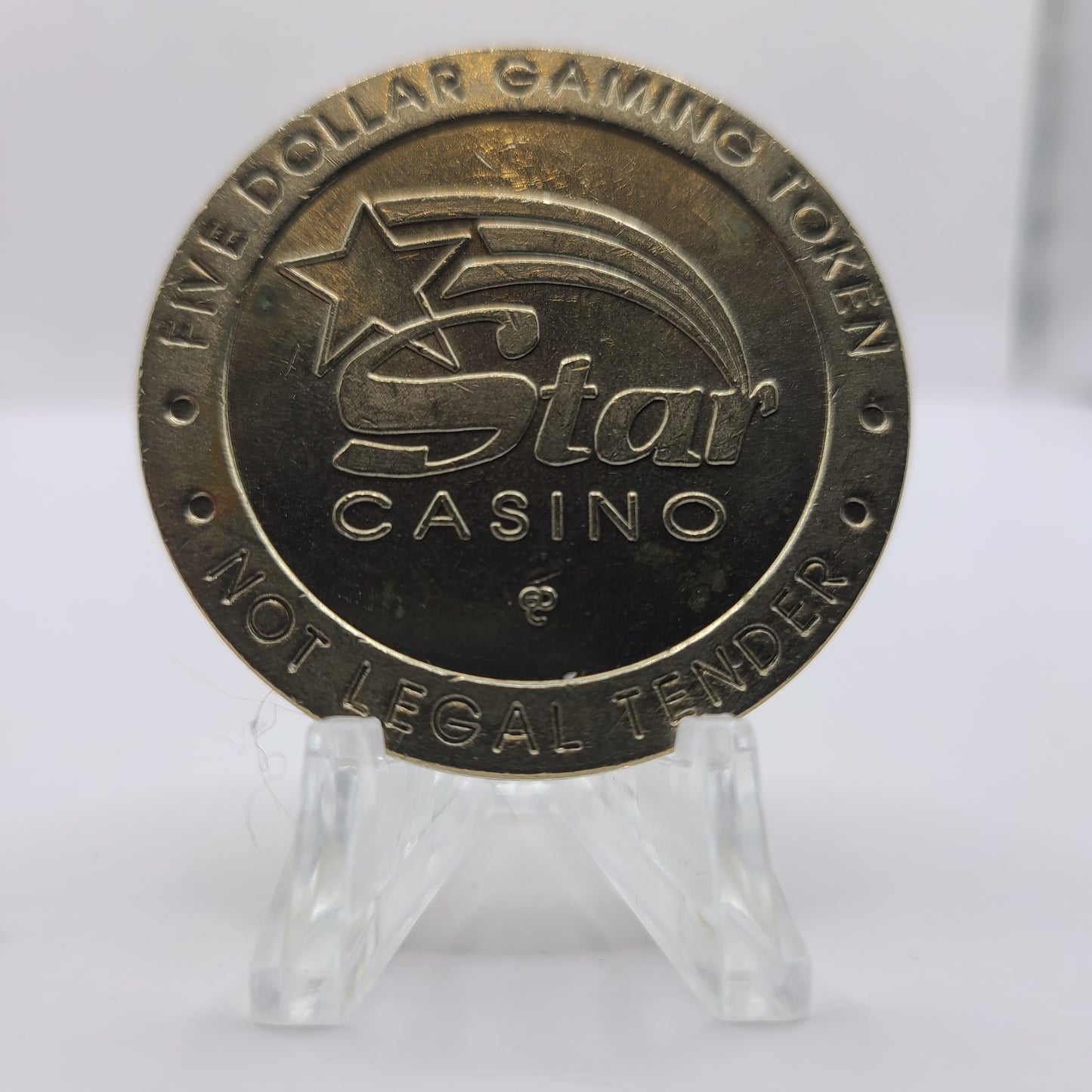 The Star Riverboat Casino Lake Charles Louisiana $5 Gaming Token