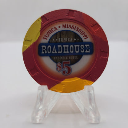 Roadhouse Hotel "Riverboat" Casino Tunica Mississippi 2009 $5 Chip