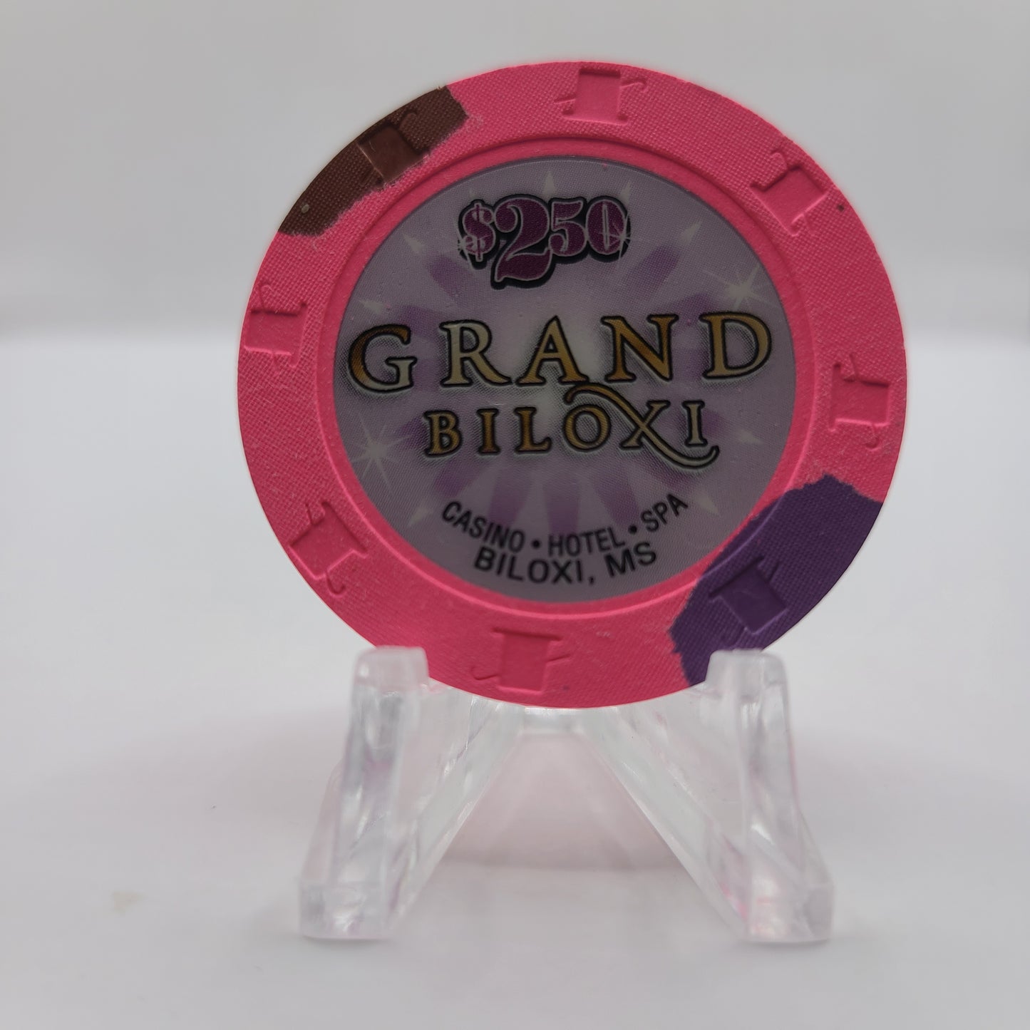 Grand Biloxi Casino Hotel & Spa Biloxi Mississippi $2.50 Chip