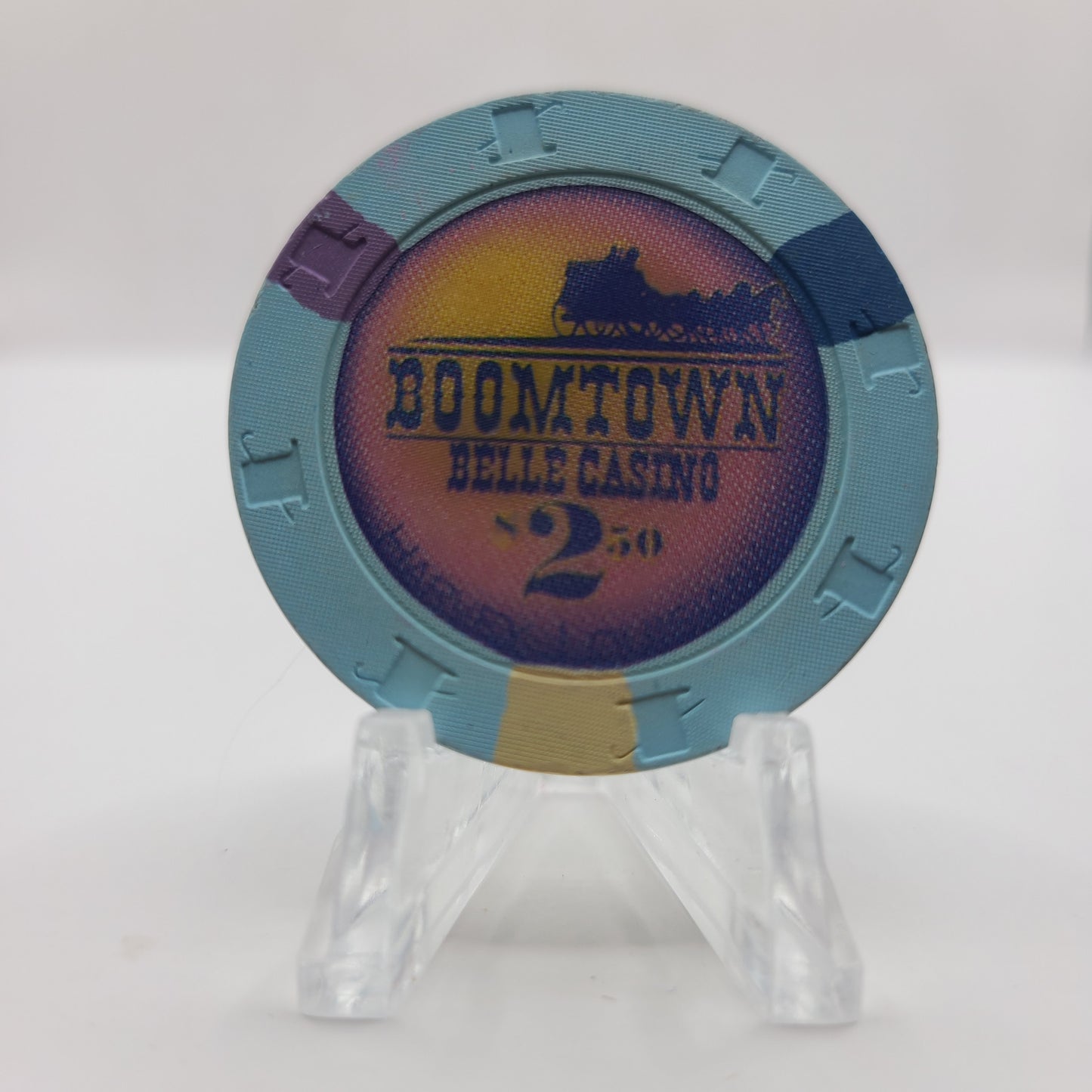 Boomtown Belle Riverboat Casino Harvey Louisiana $2.50 Chip