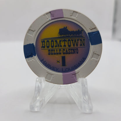 Boomtown Belle Riverboat Casino Harvey Louisiana $1 Chip