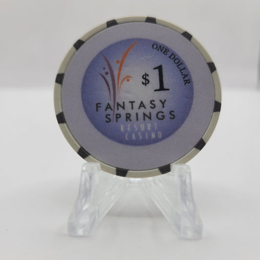 Fantasy Springs Resort Casino Indio California $1 Chip