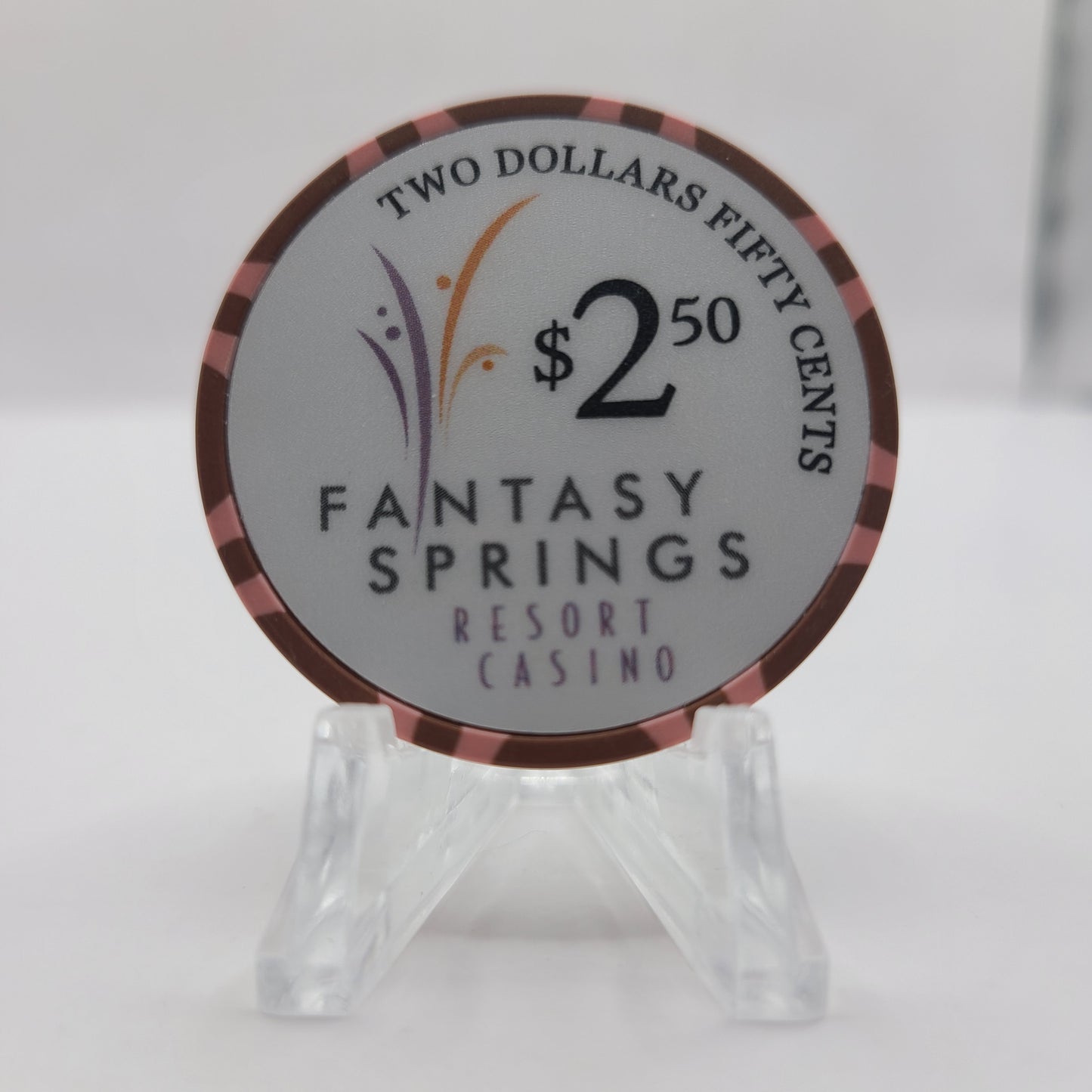 Fantasy Springs Resort Casino Indio California $2.50 Chip