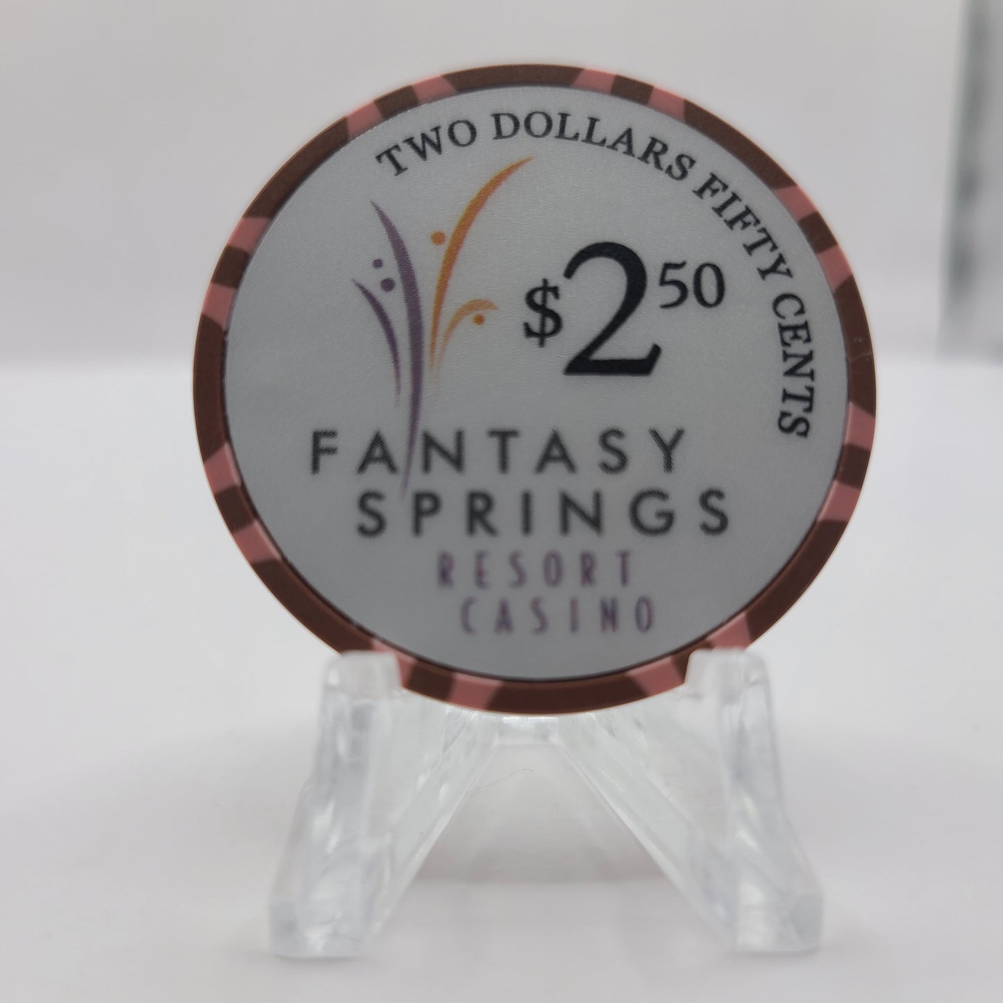 Fantasy Springs Resort Casino Indio California $2.50 Chip