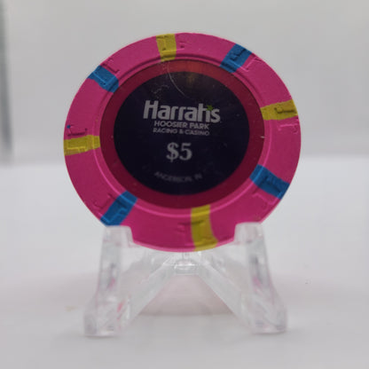 Harrah's Hoosier Park Racing & Casino Anderson Indiana 2020 " $5 Chip