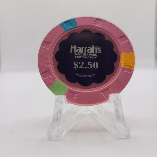 Harrah's Hoosier Park Racing & Casino Anderson Indiana 2020 $2.50 Chip