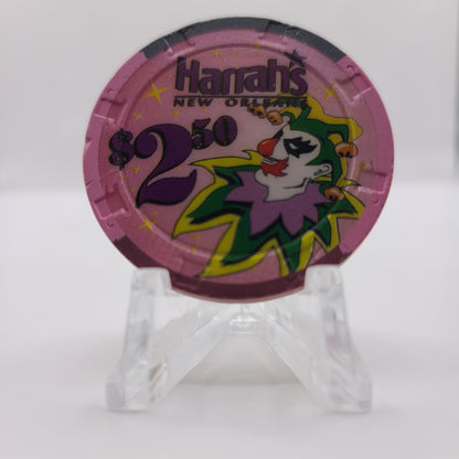 Harrah's Casino New Orleans Louisiana $2.50 Chip "Very Sharp"