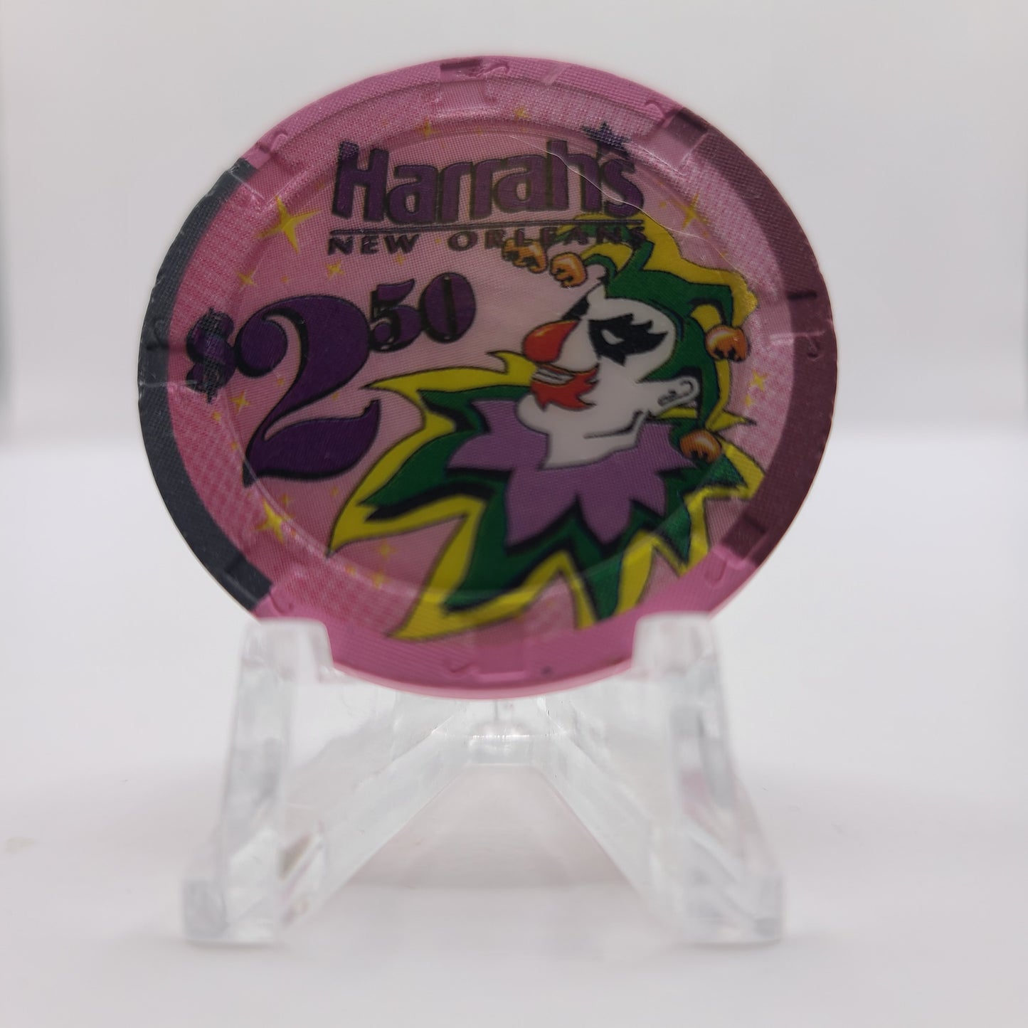 Harrah's Casino New Orleans Louisiana $2.50 Chip "Very Sharp"