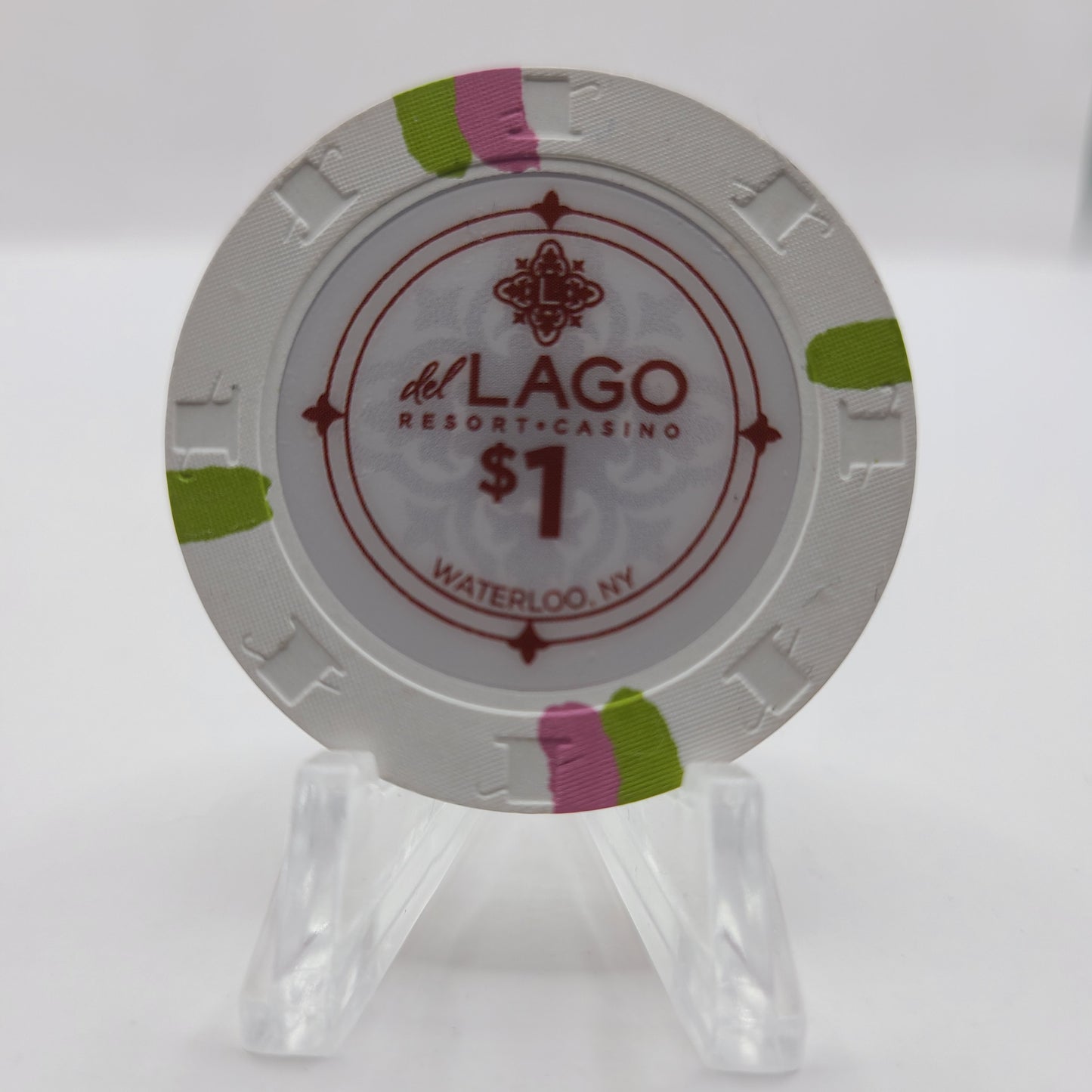 del Lago Resort Casino Waterloo New York 2017 $1 Chip