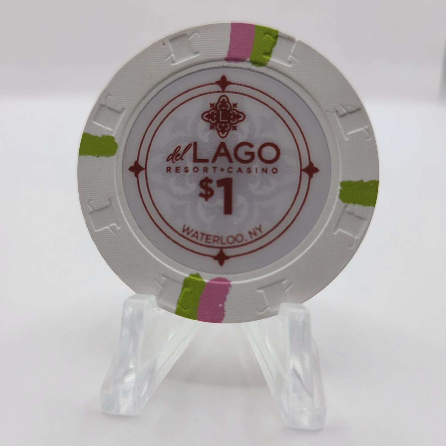 del Lago Resort Casino Waterloo New York 2017 $1 Chip