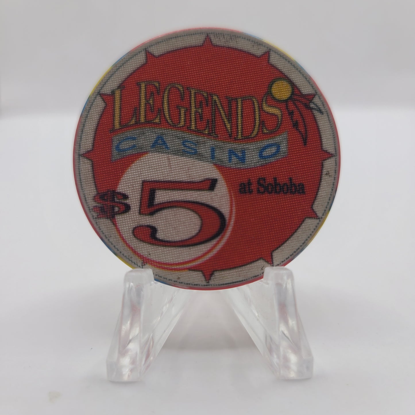 Legends Casino Temecula California 1995 $5 Chip