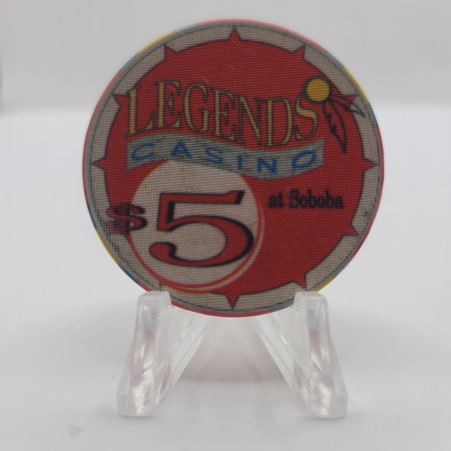 Legends Casino Temecula California 1995 $5 Chip