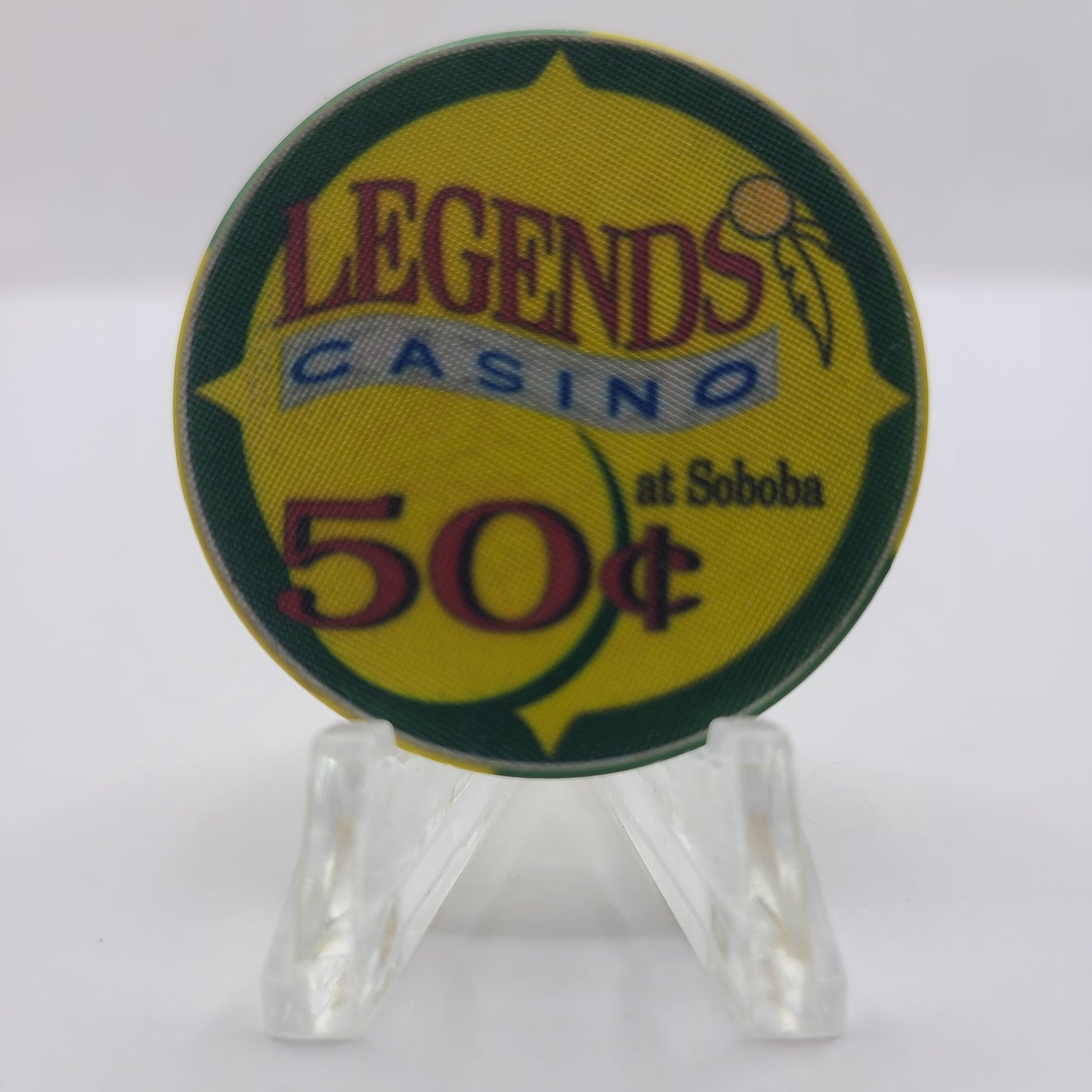 Legends Casino Temecula California 1995 $.50 Chip