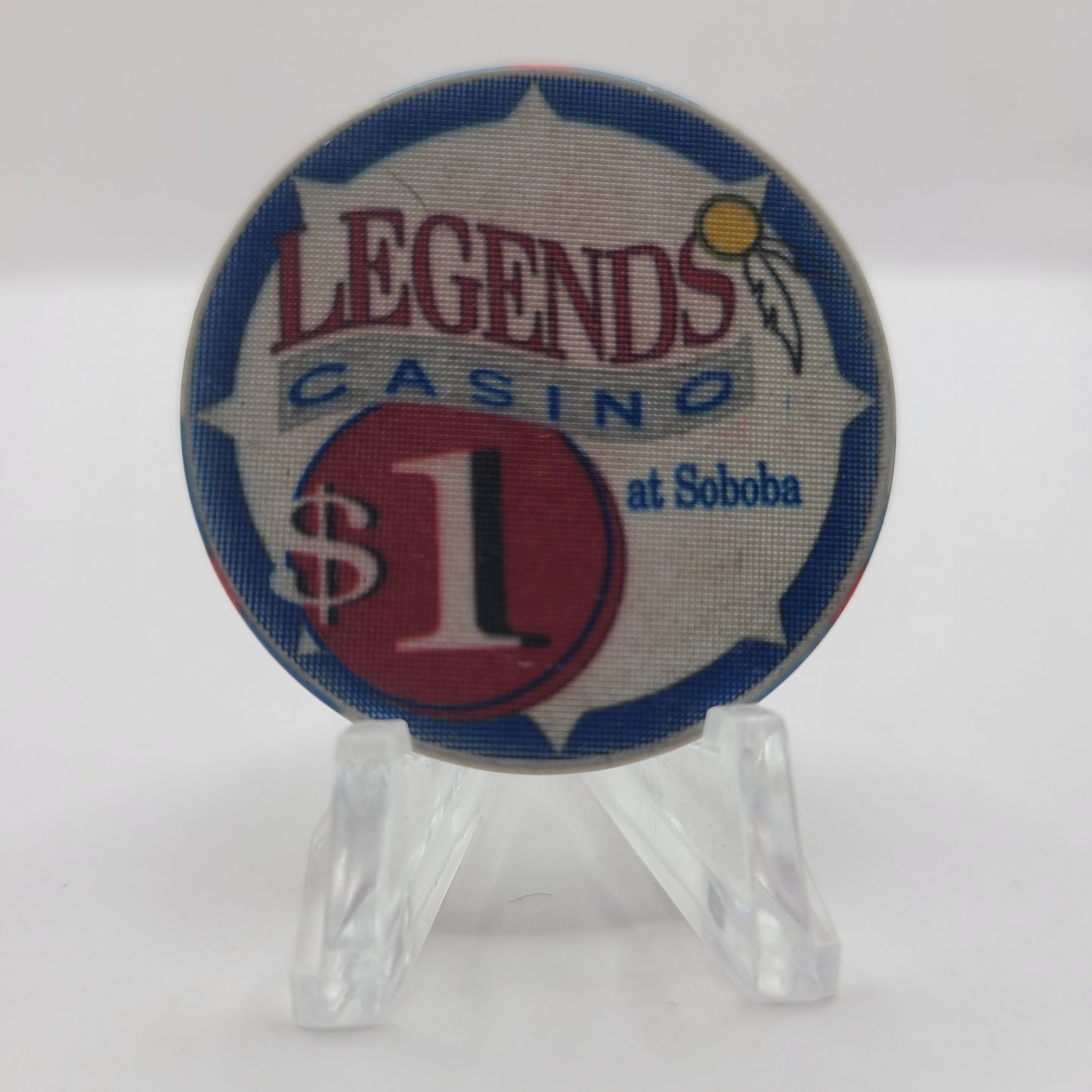 Legends Casino Temecula California 1995 $1 Chip