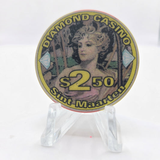 Diamond Casino Phillipsburg St. Maarten $2.50 Chip