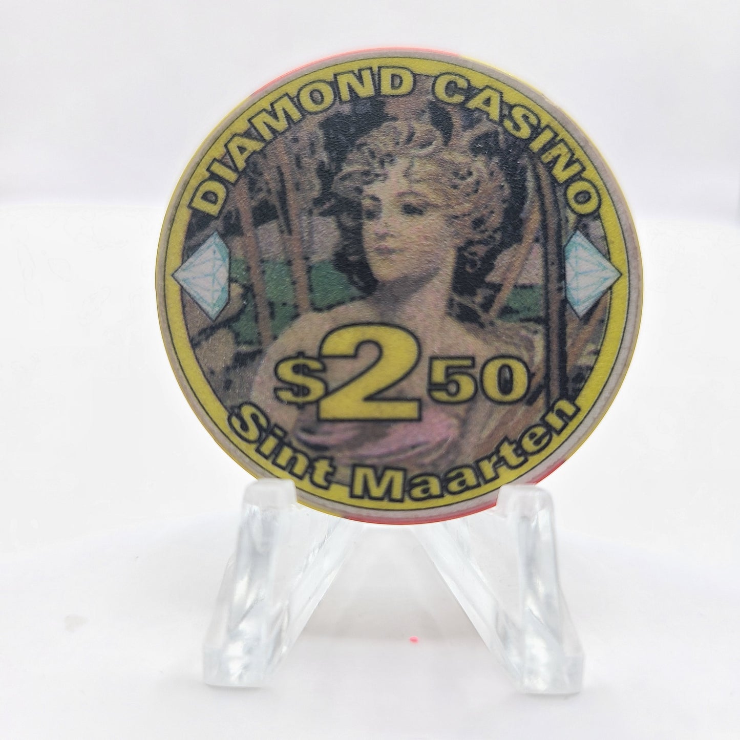 Diamond Casino Phillipsburg St. Maarten $2.50 Chip