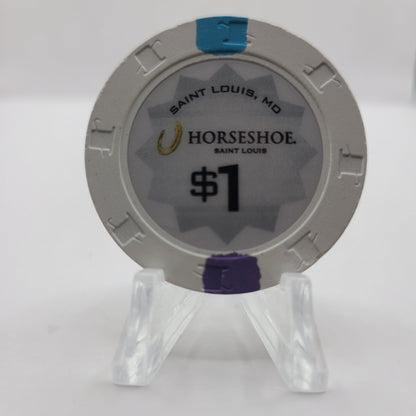 Horseshoe Hotel Casino St Louis Missouri 2022 $1 Chip