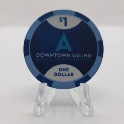 Downtown Grand Hotel Casino Las Vegas Nevada 2024 $1 Chip