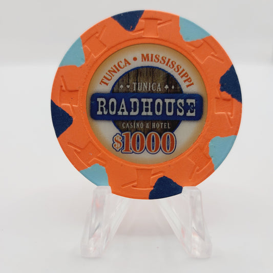 Roadhouse Hotel Casino Tunica Mississippi 2009 $1000 Chip